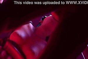 kiriko gets face fucked and bent over in a gangbang