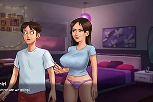 Step-sis Jenny craves monster cock in MILF's panties