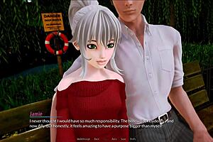 Beautiful women in an animated hotel of sin and pleasure