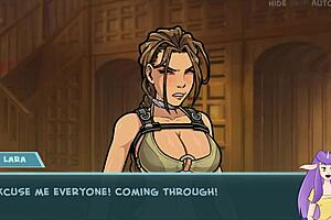 Star Chanel Gets Lara from Behind in Rough Hentai Doggystyle