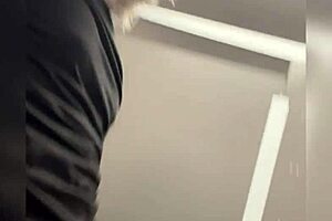 Feeling Wild in Home Depot Bathroom Jerkoff Session, So Risky!