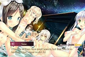 Marshmallow Ecchi Scene with Sasa Misuzu in English