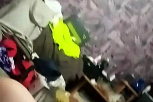 Fucking 18-Year-Old Beauty On Bed!