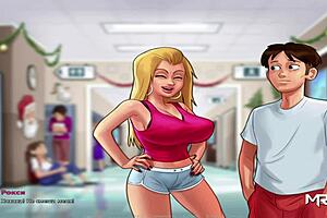 Summertimesaga E2 36 - Barn Shakes with Wild Uncensored Hentai Big Ass Action