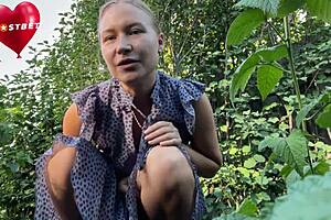 knowledge day student rubs wet pussy behind school! 😘