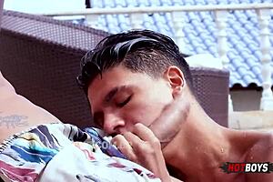 fucking the young guy's ass