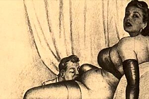 Beautiful erotic illustrations from the good old days