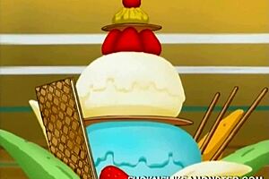 Anime teen lesbian oral scene