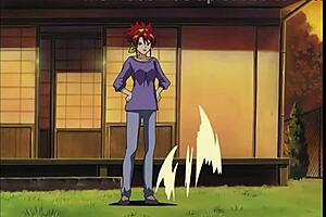 in this hentai, the pervert gets a teasing footjob from the chikan story