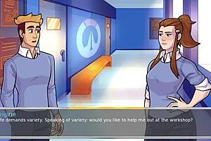 3D cartoon featuring Knot Fetish in Overwatch Young - Part 25