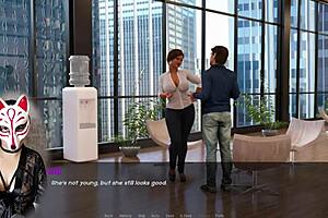 Kate 3 in cosplay blowjob with big tits in 3d cartoon hentai game