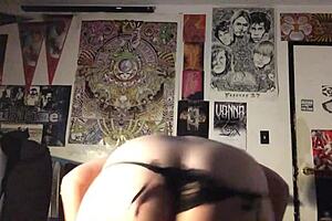 gay boy dances with joy