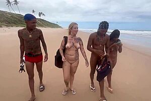 Asian Hotwife Enjoys Interracial MFM DVP Bareback