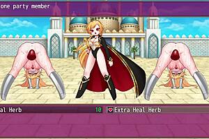 goblins strike back and instantly fuck heroines in fantasy anime hentai playthrough part 6