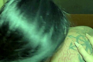 horny brunette moans loud gettin' rimjob and hard fuckin' after deepthroat, damn