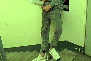 I Saw A Guy Jerking Off And Joined In With A Blowjob!