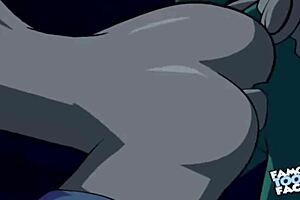 starfire and robin in doggystyle action 😏 fixed audio