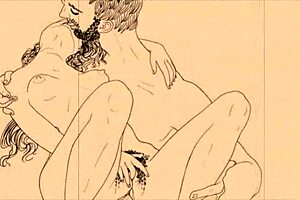 vintage erotic drawings bring retro charm to life