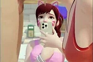 Overwatch animated compilation featuring various scenes from the game