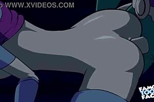 starfire and robin in doggystyle action 😏 fixed audio