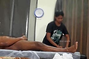 Happy ending caught in hidden cam with anime hentai massage