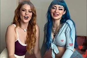 This forbidden livestream got Jewelz Blu and Elly Clutch banned for public doggystyle sex