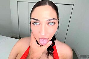Big tits bounce while being fucked in dog style