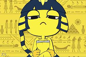 Original Ankha Animation Brings Cartoon Fun