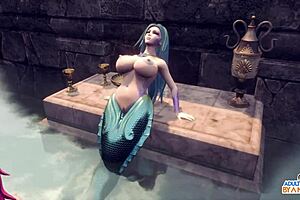 Intense 3some With Emissary's Shaved Pussy In Breeders Of The Nephelym