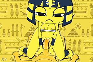 Original Ankha Animation Brings Cartoon Fun