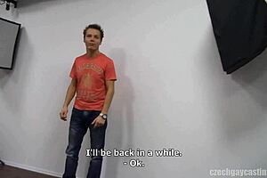 Mario Feels Intense Emotions In Czech Gay Casting