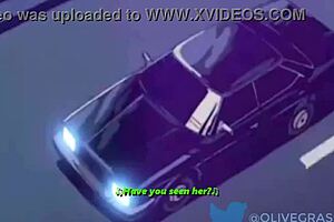 Riley Reid In Cartoon Hentai Blowjob