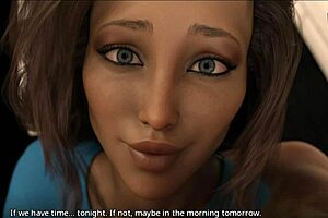 Adult visual novel WVM 151: Skye's tempting curves and sexual skills