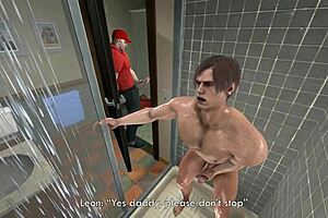 Derek SFM's Unexpected Shower Encounter