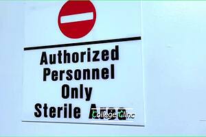 Teen Nurse Assists Patient in Homemade Check-Up