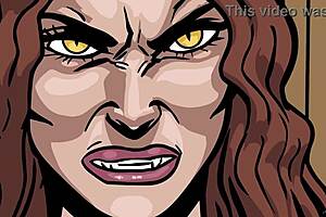 Vampire Queen Dominated By Bbc