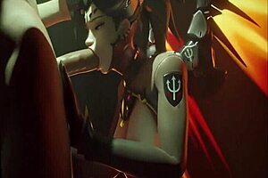 I Compiled Perfect 3D Mercy Hentai Scenes