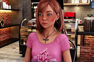 3D anime game with commented gameplay and big boobs