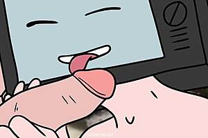 TV Woman Sucks Cameraman Cock and Cameraman Sucks TV Woman Pussy