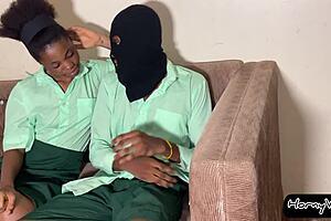 Hot sex with classmates after lectures cannot wait