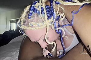 Livieblainn surprises Jay Playhard with a sloppy wake-up lick