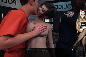 prison guard ep 2 playing with my nipple