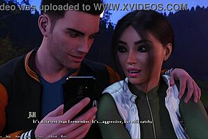 3D animated porn movie with big boobs and curvy body