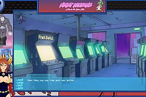 Vampires in night school: a hentai game with sexy redheads and big tits