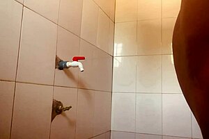 Bathing While My Step Sister Is Fucking The Next Room