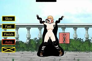 Japanese game gallery with elf and other supernatural creatures getting naughty