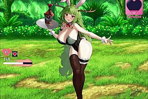 In this hentai femdom game, players control a monster dominating in anime style. Search for ドリビレ on google.