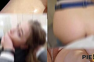 She got me cumming fast with her tight pussy and big tits during that VIP4K interview.