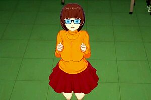 Velma Dinkley Solves Mystery with Tight Pussy