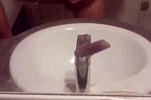 young guy jerks off his cock hard